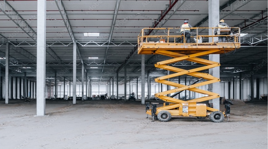 Scissor Lift On Rent in Howrah -Scissor Lift Rental in Howrah