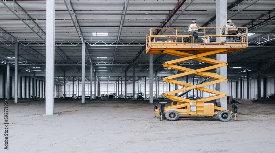 Scissor Lift On Rent in Howrah -Scissor Lift Rental in Howrah